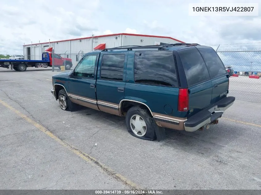 1997 Chevrolet Tahoe Lt VIN: 1GNEK13R5VJ422807 Lot: 39414739