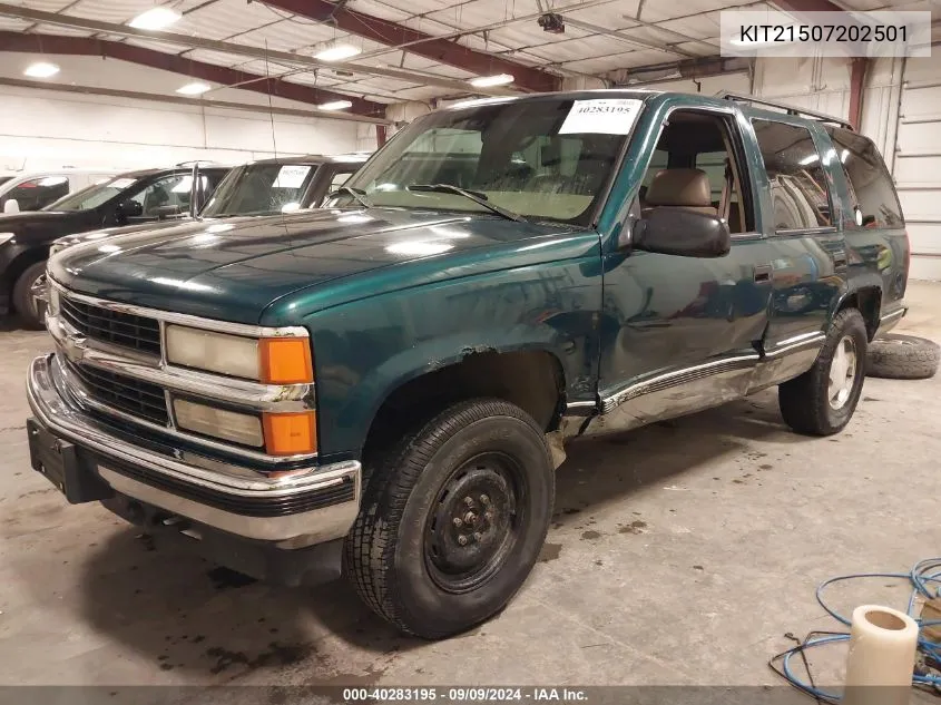 1997 Chevrolet Tahoe VIN: KIT21507202501 Lot: 40283195