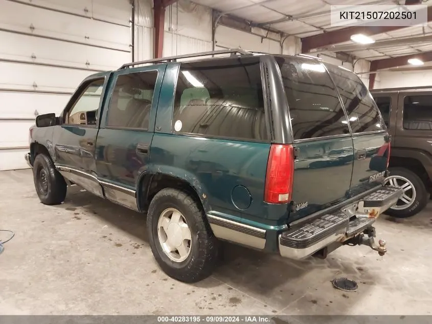 1997 Chevrolet Tahoe VIN: KIT21507202501 Lot: 40283195