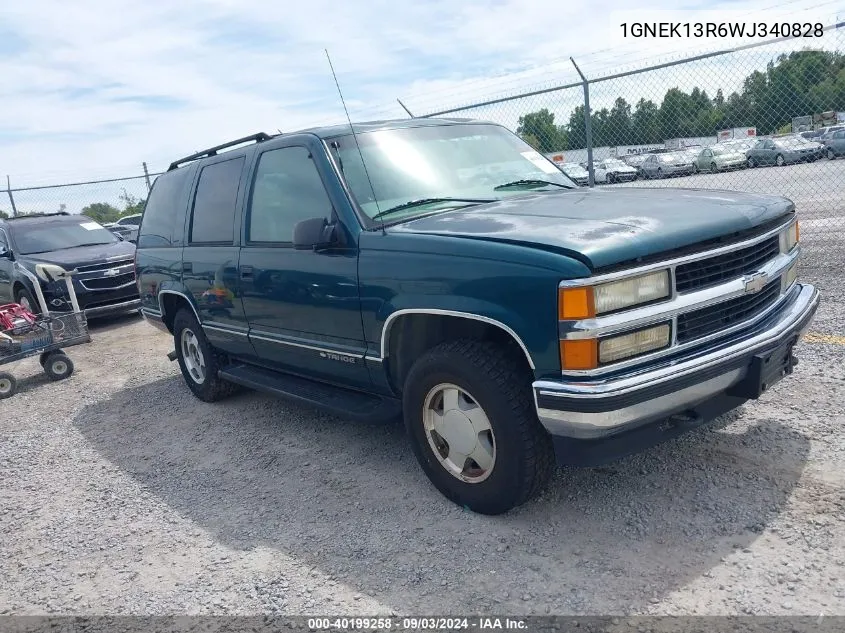 1998 Chevrolet Tahoe Ls VIN: 1GNEK13R6WJ340828 Lot: 40199258