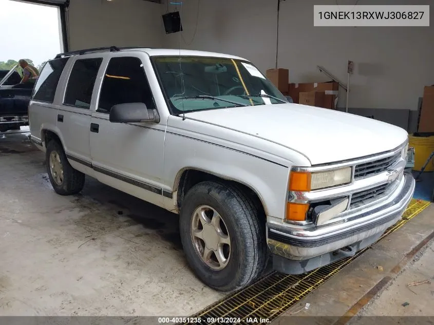 1998 Chevrolet Tahoe Ls VIN: 1GNEK13RXWJ306827 Lot: 40351235