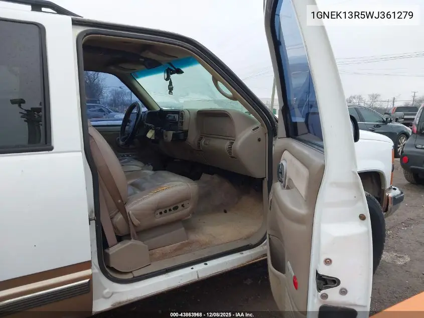 1GNEK13R5WJ361279 1998 Chevrolet Tahoe Ls