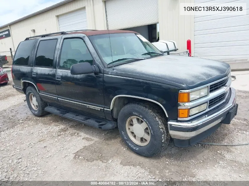 1GNEC13R5XJ390618 1999 Chevrolet Tahoe Lt