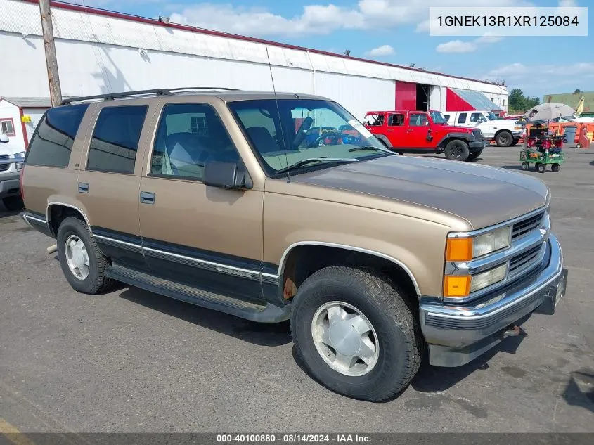 1GNEK13R1XR125084 1999 Chevrolet Tahoe Ls