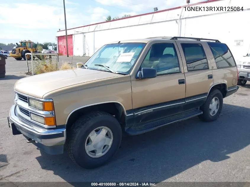 1999 Chevrolet Tahoe Ls VIN: 1GNEK13R1XR125084 Lot: 40100880