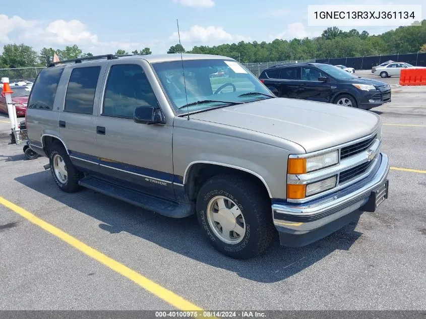 1999 Chevrolet Tahoe Ls VIN: 1GNEC13R3XJ361134 Lot: 40100975