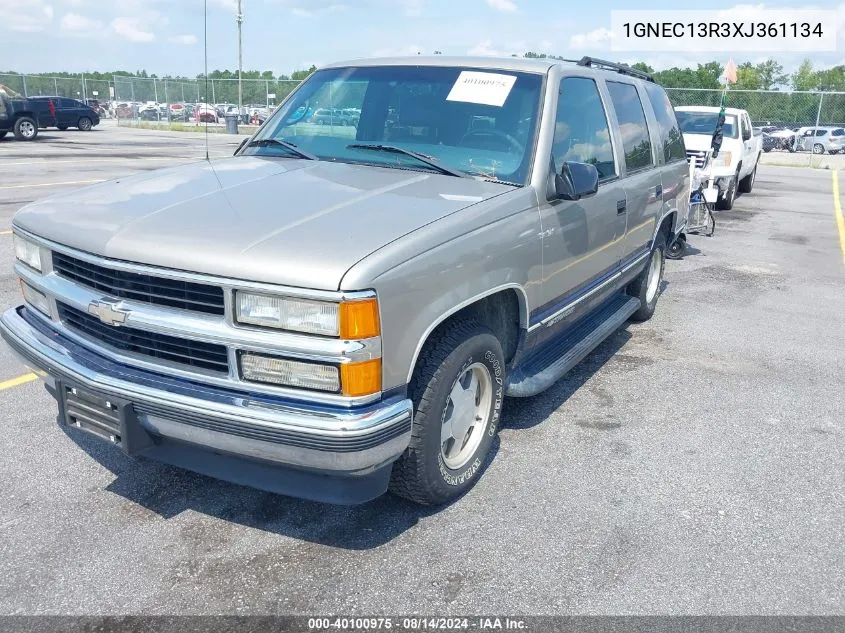 1GNEC13R3XJ361134 1999 Chevrolet Tahoe Ls