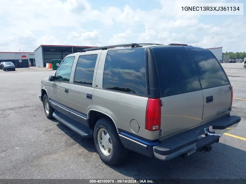 1999 Chevrolet Tahoe Ls VIN: 1GNEC13R3XJ361134 Lot: 40100975