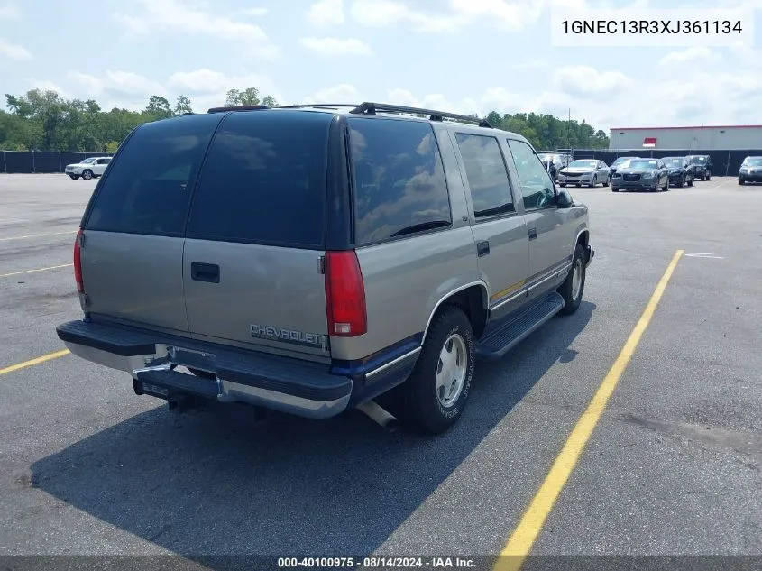 1GNEC13R3XJ361134 1999 Chevrolet Tahoe Ls