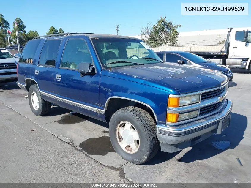 1GNEK13R2XJ499539 1999 Chevrolet Tahoe Ls