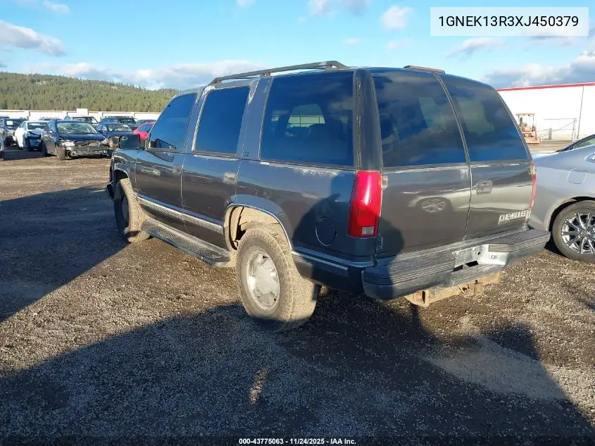1GNEK13R3XJ450379 1999 Chevrolet Tahoe Ls
