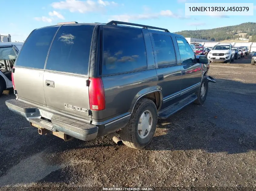 1GNEK13R3XJ450379 1999 Chevrolet Tahoe Ls