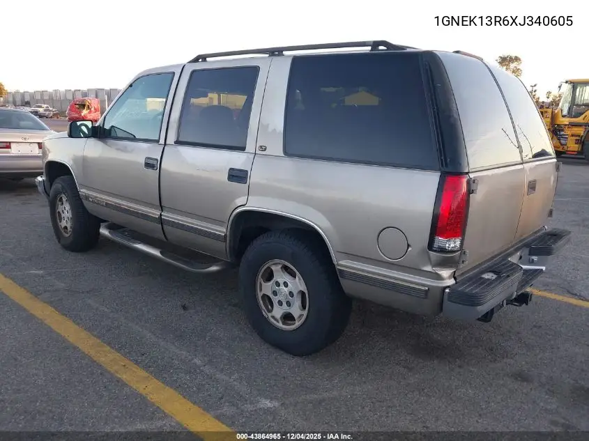1GNEK13R6XJ340605 1999 Chevrolet Tahoe Ls