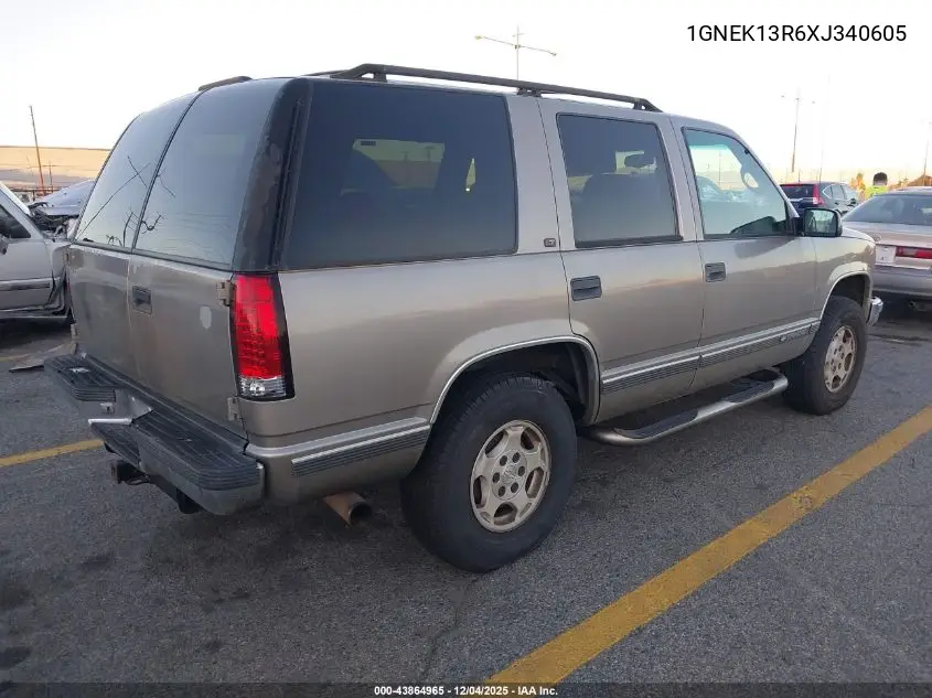 1GNEK13R6XJ340605 1999 Chevrolet Tahoe Ls