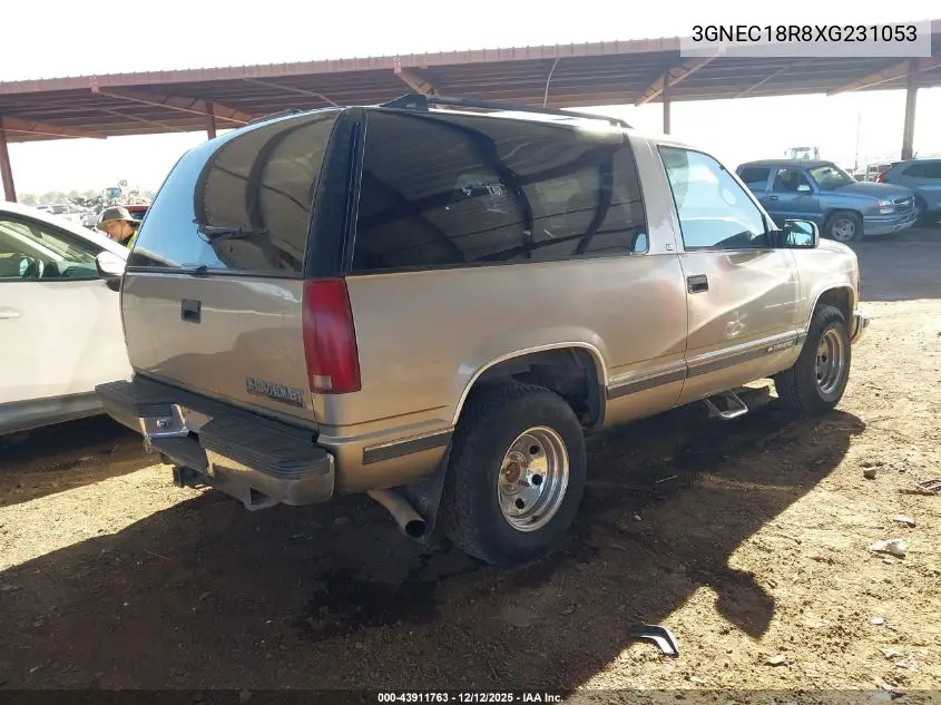 3GNEC18R8XG231053 1999 Chevrolet Tahoe