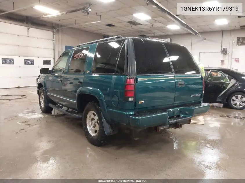 1GNEK13R6YR179319 2000 Chevrolet Tahoe Z71