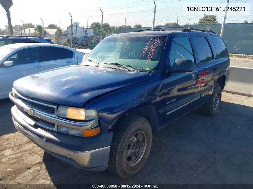 1GNEC13T61J245221 2001 Chevrolet Tahoe Ls