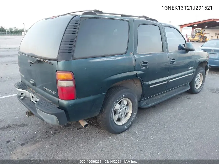 1GNEK13T21J291521 2001 Chevrolet Tahoe Lt