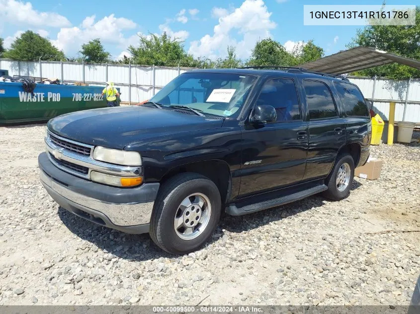 1GNEC13T41R161786 2001 Chevrolet Tahoe Lt