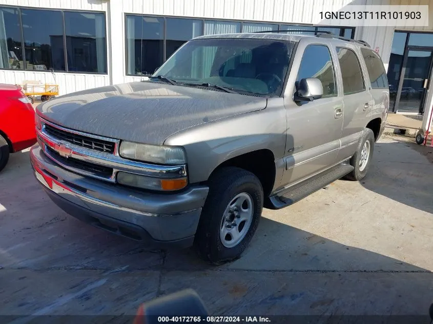 2001 Chevrolet Tahoe Lt VIN: 1GNEC13T11R101903 Lot: 40172765