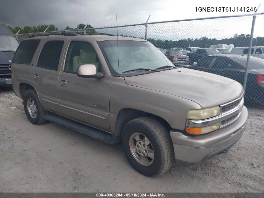 1GNEC13T61J141246 2001 Chevrolet Tahoe Lt