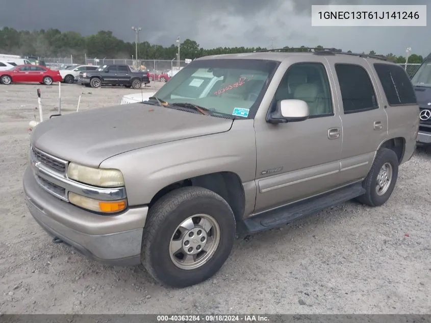 2001 Chevrolet Tahoe Lt VIN: 1GNEC13T61J141246 Lot: 40363284