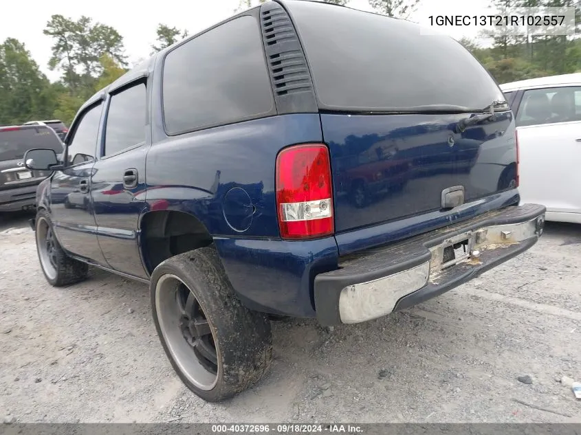 1GNEC13T21R102557 2001 Chevrolet Tahoe C1500