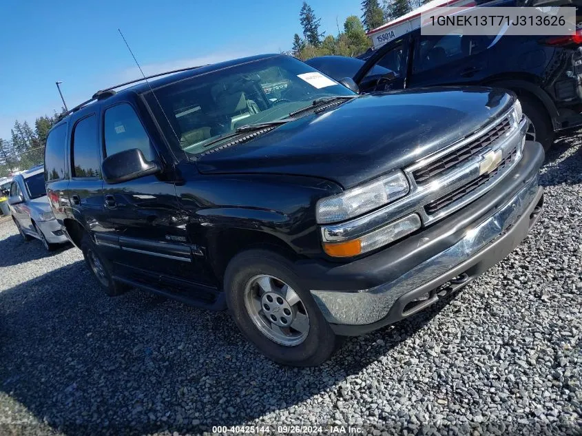 1GNEK13T71J313626 2001 Chevrolet Tahoe Lt