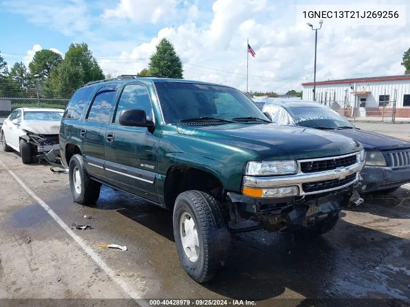 1GNEC13T21J269256 2001 Chevrolet Tahoe Ls