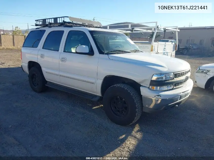 1GNEK13T61J221441 2001 Chevrolet Tahoe Lt