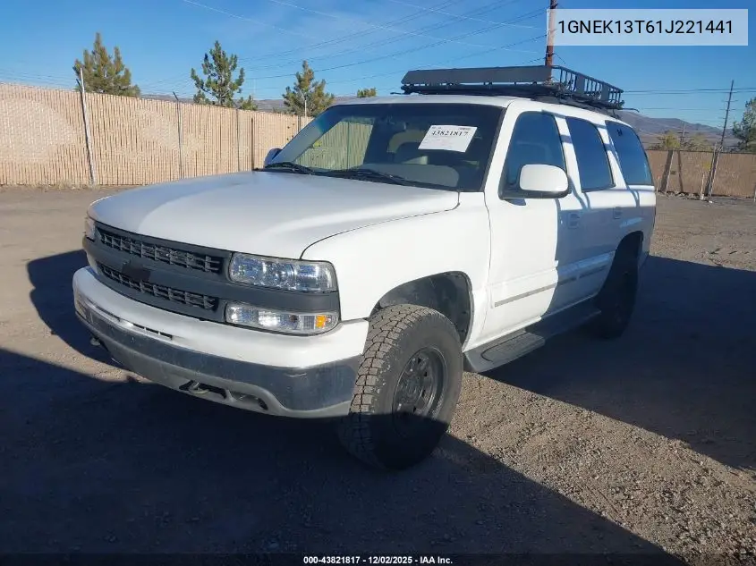 1GNEK13T61J221441 2001 Chevrolet Tahoe Lt