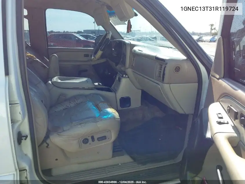 1GNEC13T31R119724 2001 Chevrolet Tahoe Lt