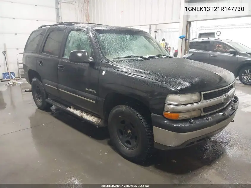 1GNEK13T21R147730 2001 Chevrolet Tahoe Lt