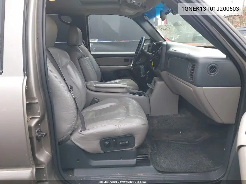 1GNEK13T01J200603 2001 Chevrolet Tahoe Lt