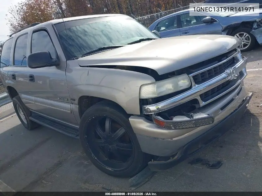 1GNEC13T91R141971 2001 Chevrolet Tahoe Lt