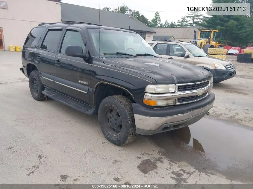 2002 Chevrolet Tahoe Lt VIN: 1GNEK13Z02J161713 Lot: 39825160