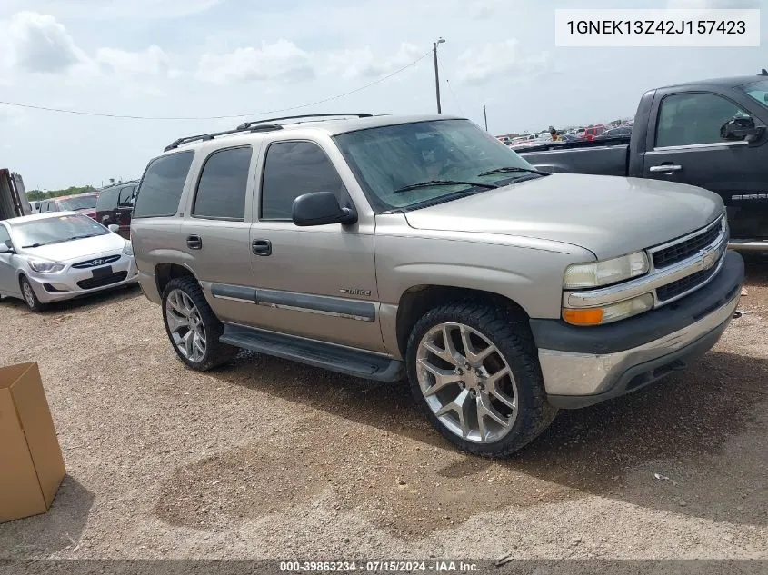 2002 Chevrolet Tahoe Ls VIN: 1GNEK13Z42J157423 Lot: 40396906