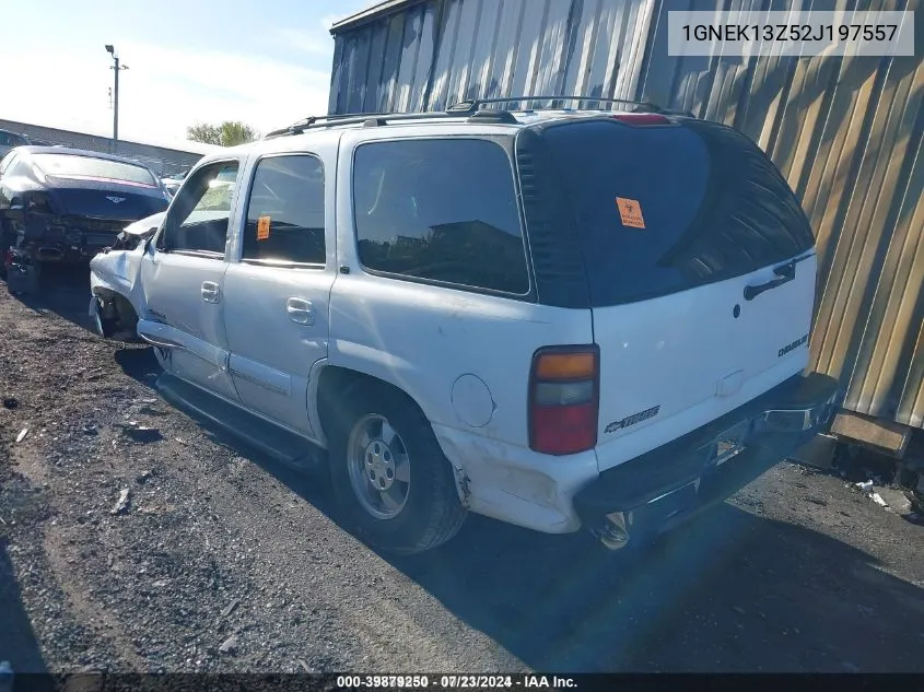 2002 Chevrolet Tahoe Lt VIN: 1GNEK13Z52J197557 Lot: 39879250