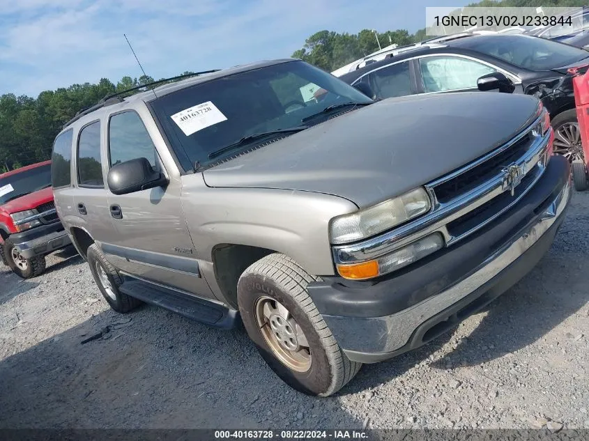 1GNEC13V02J233844 2002 Chevrolet Tahoe Ls