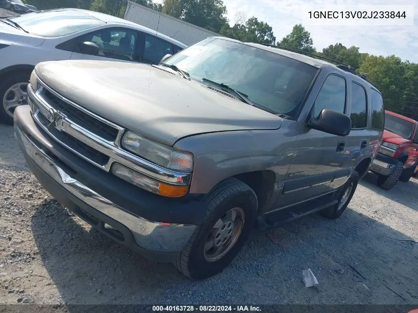 2002 Chevrolet Tahoe Ls VIN: 1GNEC13V02J233844 Lot: 40163728