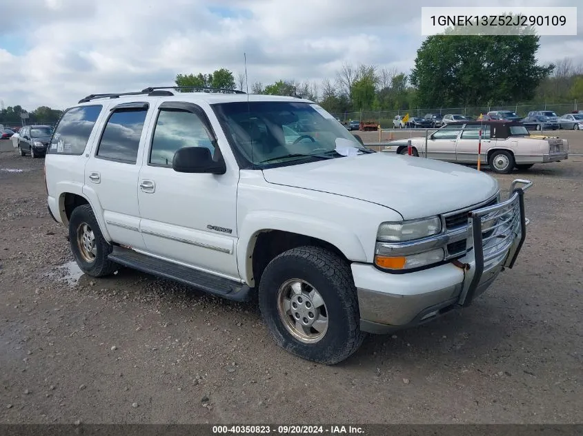 2002 Chevrolet Tahoe Lt VIN: 1GNEK13Z52J290109 Lot: 40350823