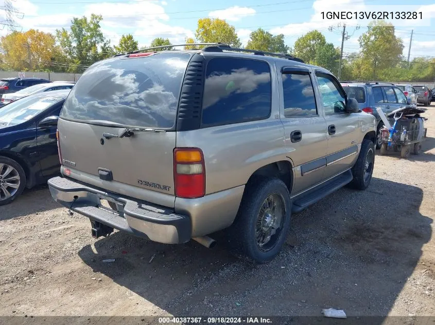 1GNEC13V62R133281 2002 Chevrolet Tahoe Ls