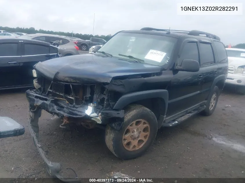 2002 Chevrolet Tahoe K1500 VIN: 1GNEK13Z02R282291 Lot: 40397373