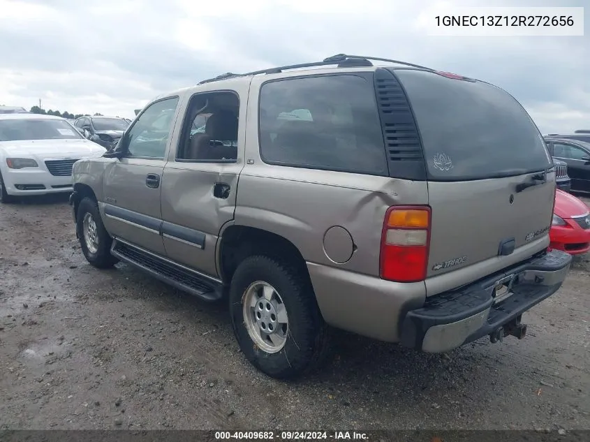 2002 Chevrolet Tahoe Ls VIN: 1GNEC13Z12R272656 Lot: 40409682