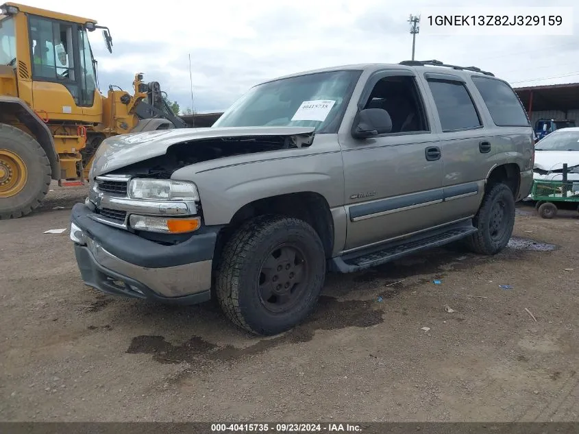 2002 Chevrolet Tahoe Ls VIN: 1GNEK13Z82J329159 Lot: 40415735