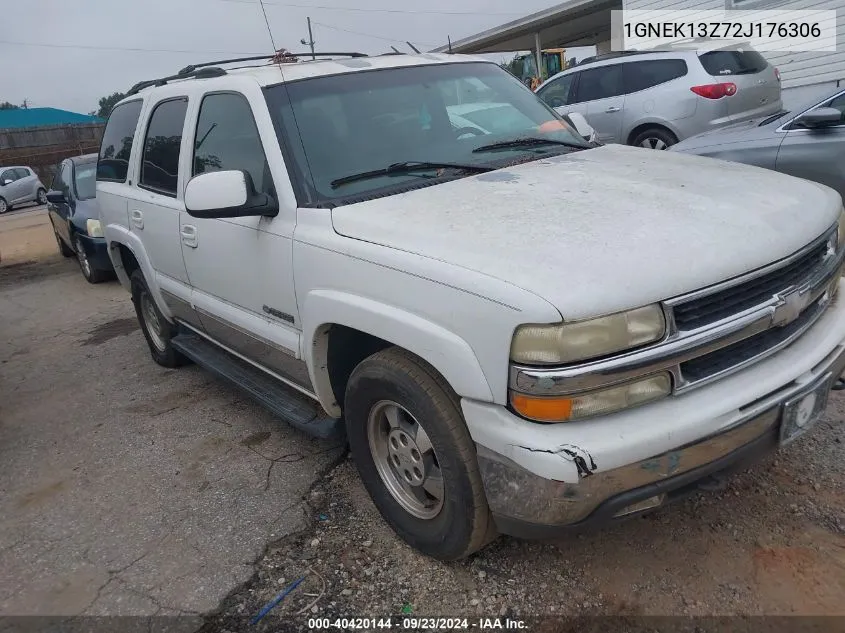 2002 Chevrolet Tahoe Lt VIN: 1GNEK13Z72J176306 Lot: 40420144