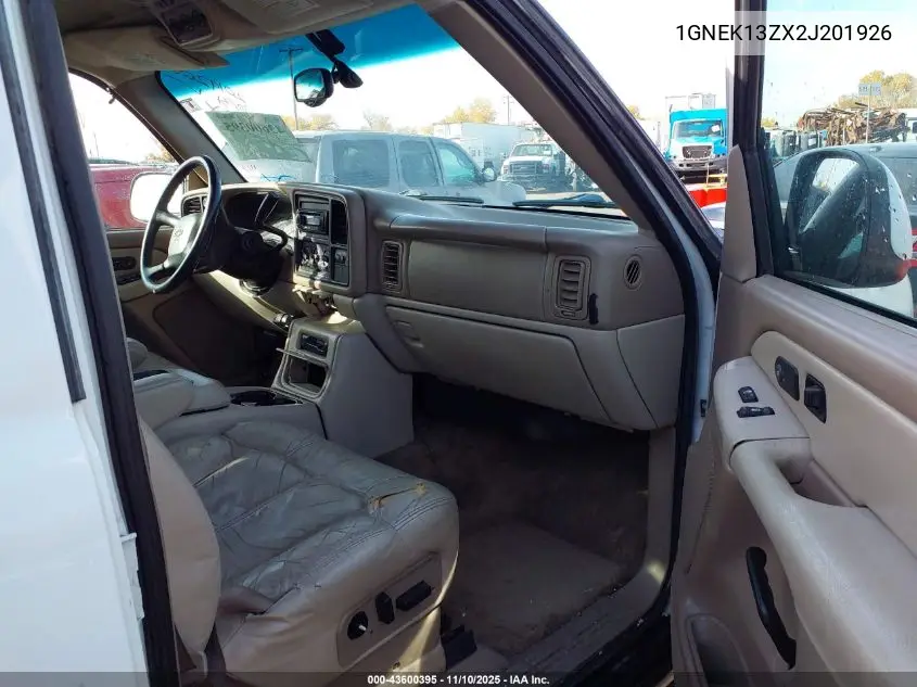 1GNEK13ZX2J201926 2002 Chevrolet Tahoe Lt