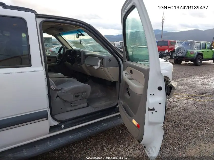 1GNEC13Z42R139437 2002 Chevrolet Tahoe Ls