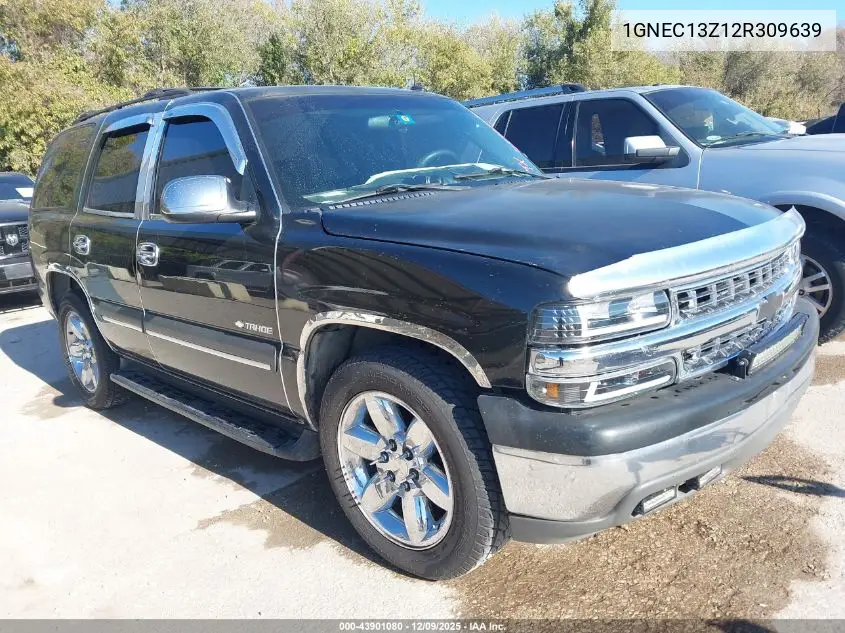 1GNEC13Z12R309639 2002 Chevrolet Tahoe Lt