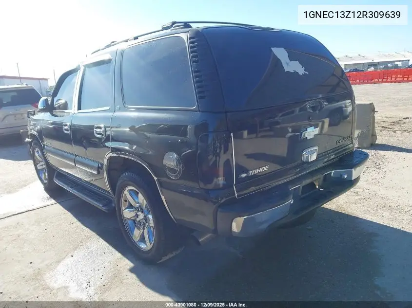 1GNEC13Z12R309639 2002 Chevrolet Tahoe Lt